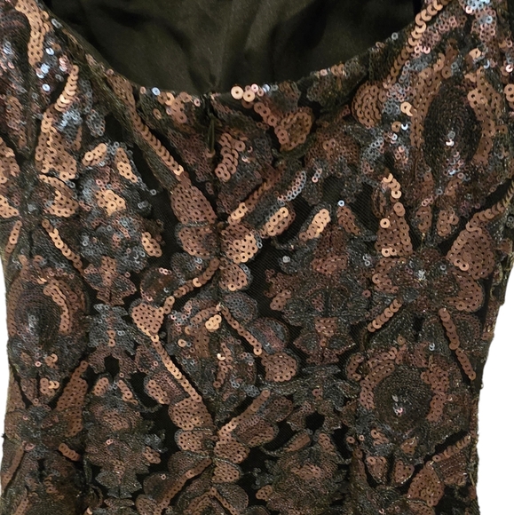 NWT Alberto Makali Sequin Halterneck Mini Dress. Size Small - Picture 9 of 11